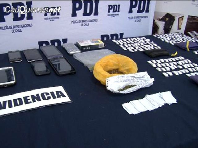 En Cauquenes son detenidos dos vendedores de drogas