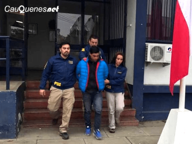 PDI detiene a violador en pelluhue 050517 01-cqnet