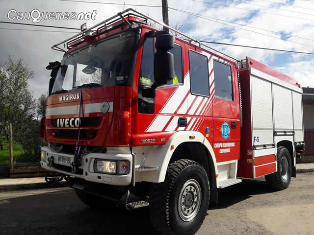 Bomberos sauzal tienen nuevo carro bomba 02-cqnet