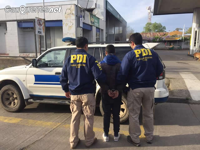 PDI detiene a sujeto que violo a menor de 14 años 04oct17 01-cqnet