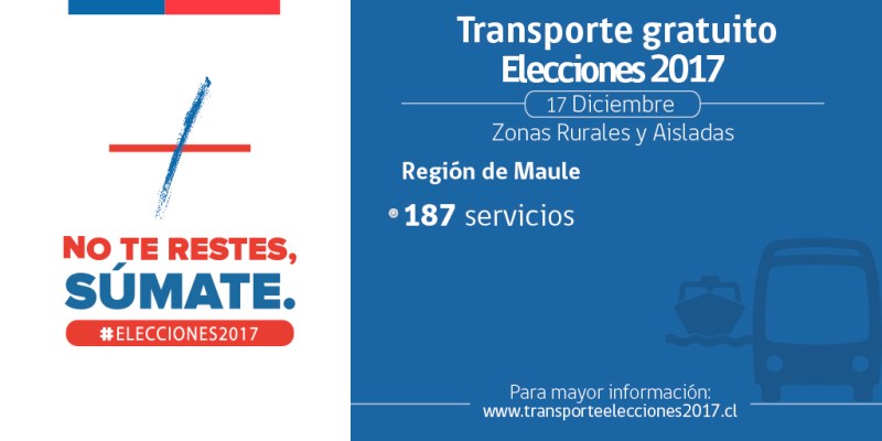Transporte gratuito elecciones 02