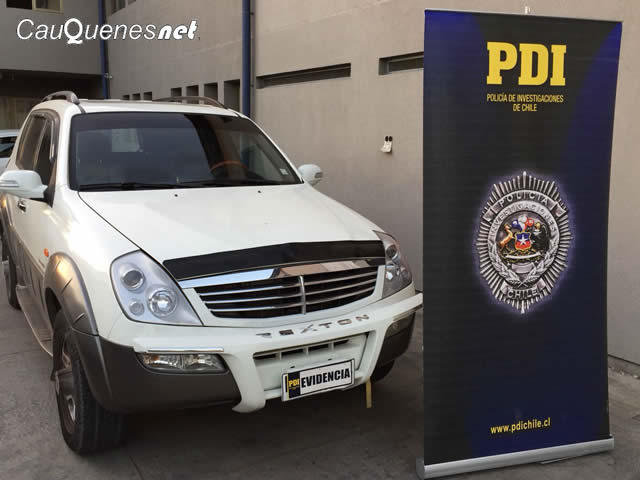 PDI recupera vehiculo en san javier 160218 01-cqnet