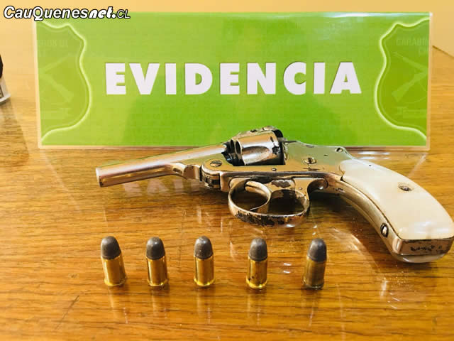 Carabineros requisa arma de fuego en cauquenes 130218 01-cqcl