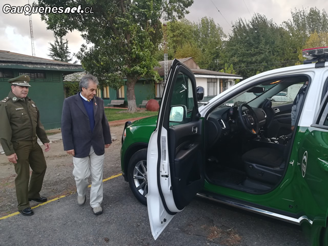 Carabineros cauquenes recibe moderno vehiculo policial 01-cqcl