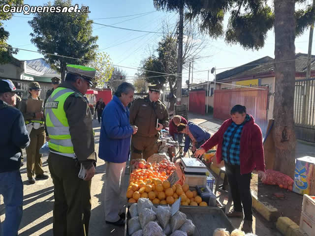Carabinero y gob Fiscaliza Feria Libre 01-cqcl