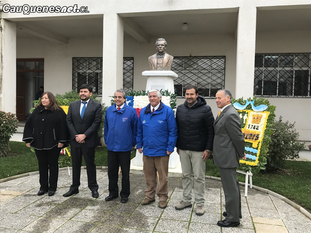 LAV de Cauquenes realizó acto conmemorativo de natalicio de Antonio Varas