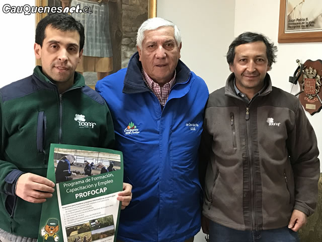 Anuncian nuevo programa de empleo desarrollado por el municipio de Cauquenes y Conaf