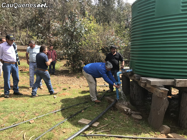 Cauquenes: Habilitan pozo profundo en Sauzal