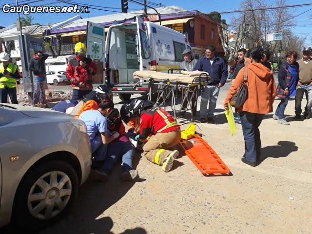 Simulacro de accidente de tránsito sorprendió a cauqueninos