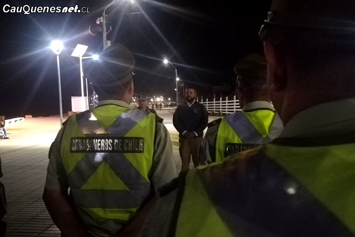 Carabineros realizan rondas nocturnas preventivas por Pelluhue