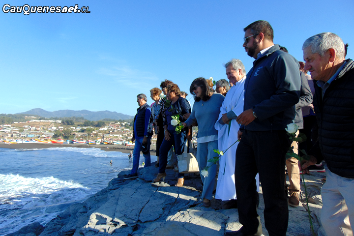 Gobernador de Cauquenes participó en actos conmemorativos del 27F en Pelluhue y Curanipe