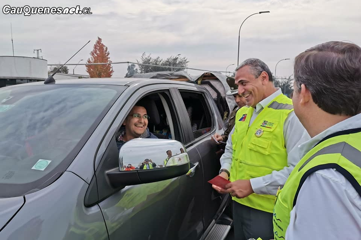 Autoridades refuerzan fiscalización de transportes en el Maule