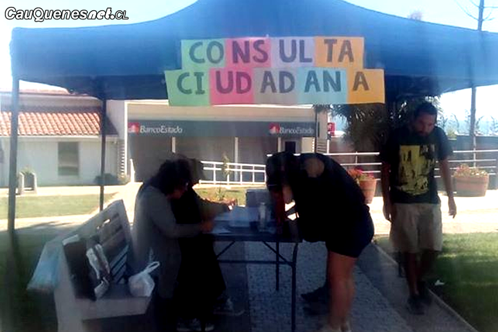 En Consulta Ciudadana de Pelluhue también los votantes quieren una Nueva Constitución