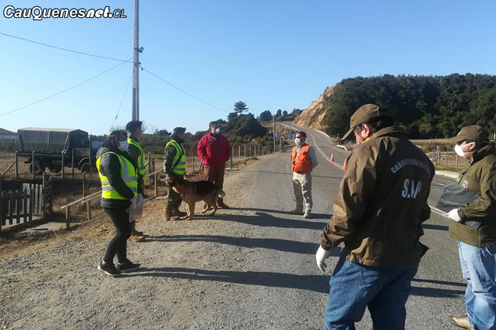 Gobernador de Cauquenes recorrió Puntos Preventivos de Salud y hace positivo balance de fin de semana largo