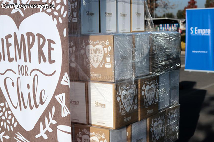 Municipio informó que hizo entrega de cajas de alimento a familias de programa vínculos