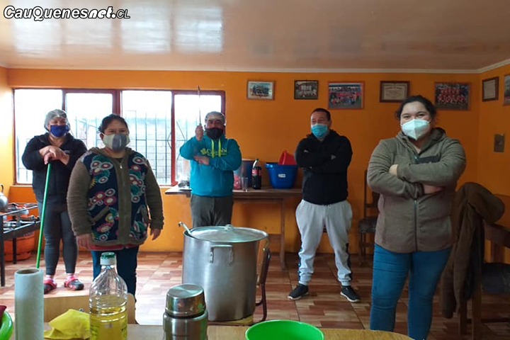 Municipio decidió apoyar distintas ollas comunes surgidas en Cauquenes en época de pandemia