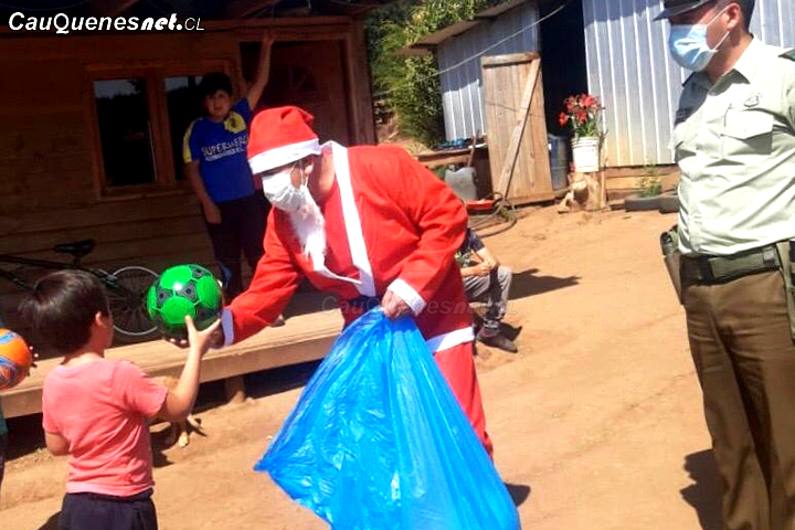 #Chanco: Los Carabineros pascueros llegaron a Peralillo