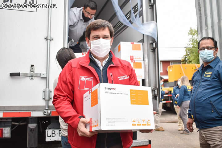 Vacuna contra el #Coronavirus de Sinovac llegó al Maule