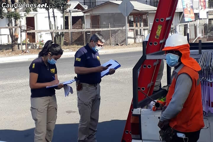 En #Chanco Detienen a trabajador extranjero debido a orden de arresto por «propagación de contagio a sabiendas»