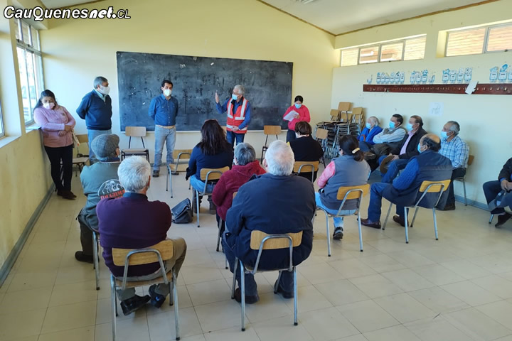 #Cauquenes: Mesa Forestal se reunió con vecinos de  Tapihue