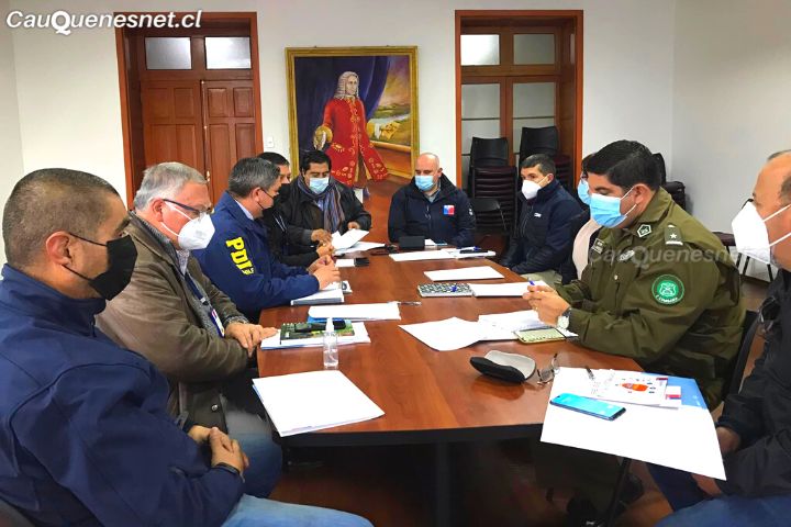 En #Cauquenes se constituye el Comité de Gestión de Riesgos de Desastres (COGRID)