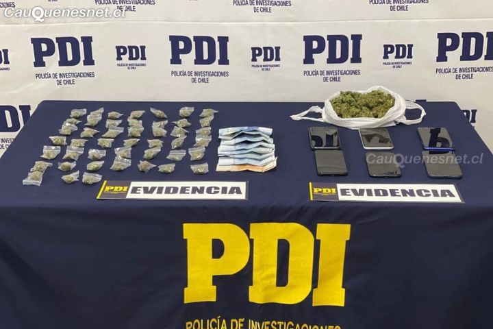 En #Cauquenes detienen a tres extranjeros por tráfico de drogas