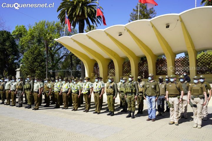En #Cauquenes implementan patrullajes a través del Escuadrón Centauro de Carabineros