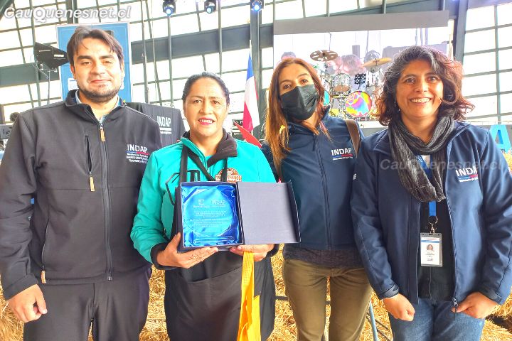 Chanquina fue distinguida en la #ExpoMundoRural