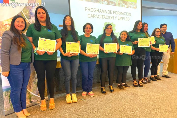 CONAF certificó a más de 90 maulinos a través del Programa de Formación, Capacitación y Empleo