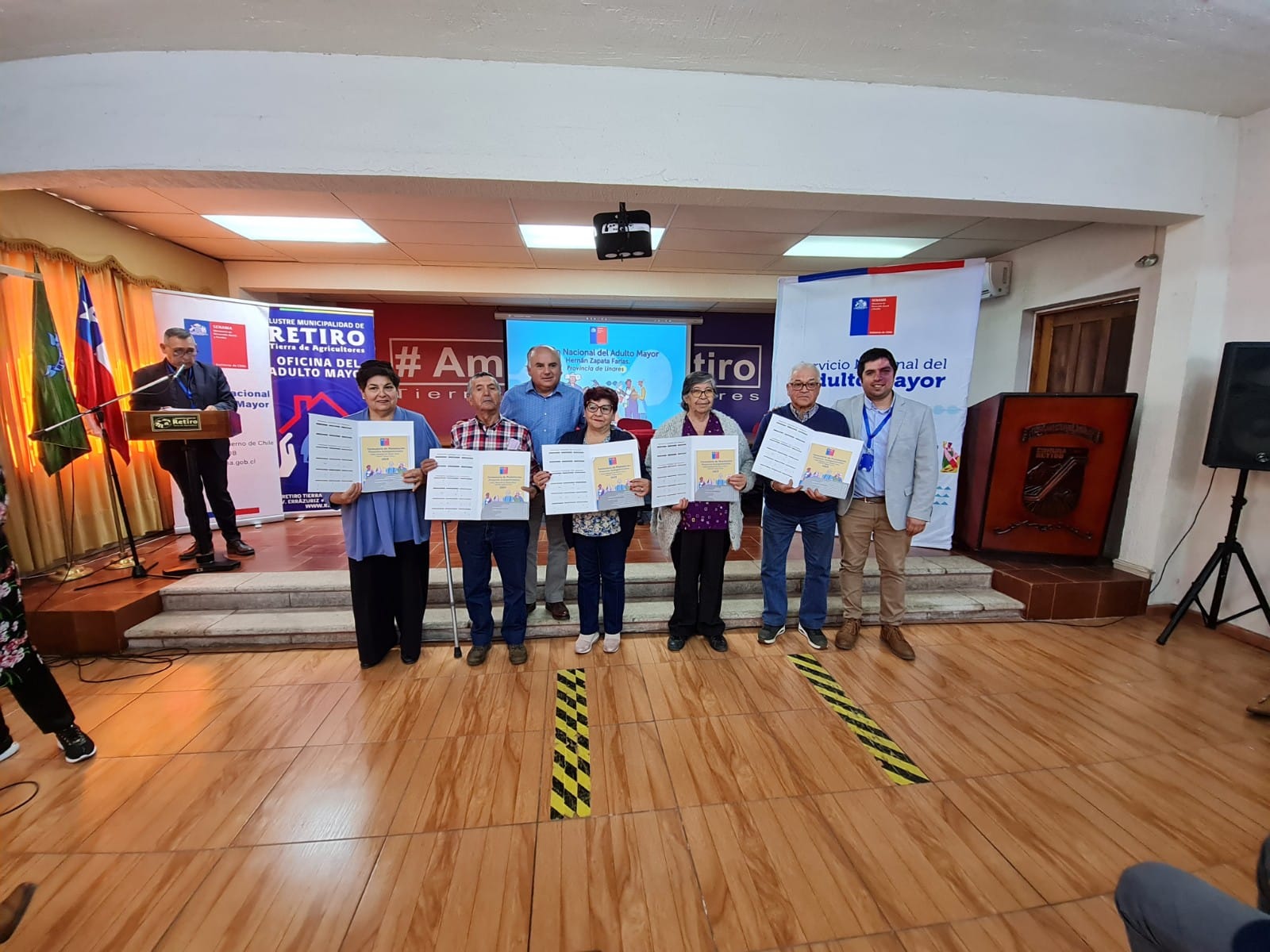 SENAMA lanzó el Fondo Nacional del Adulto Mayor 2023 para organizaciones de personas mayores del Maule Sur