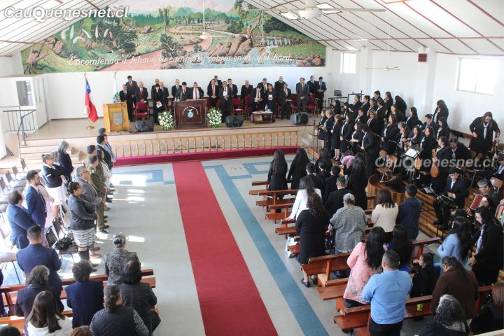 Iglesia Evangélica realizó culto de acción de gracias por aniversario de #Cauquenes