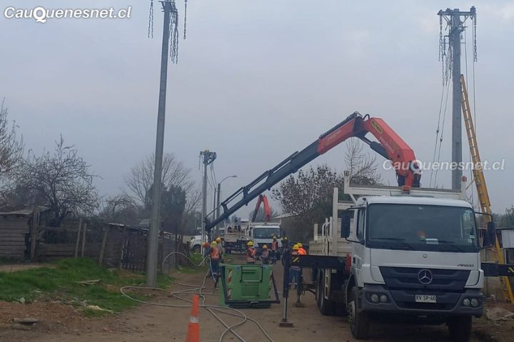CGE activa plan de acción preventivo en la región del Maule ante frente climático que afecta al país