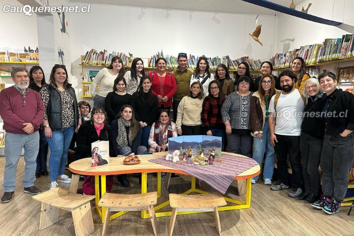 Funcionarios de Cultura y de biblioteca municipal de Cauquenes participaron de gira pedagógica en BILIJ