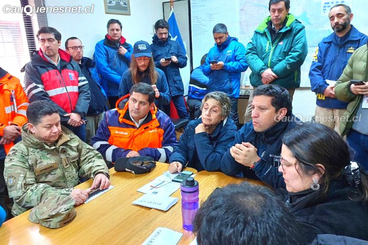 Amplio despliegue de la Ministra del MOP Jessica López por frente climático en la Región del Maule