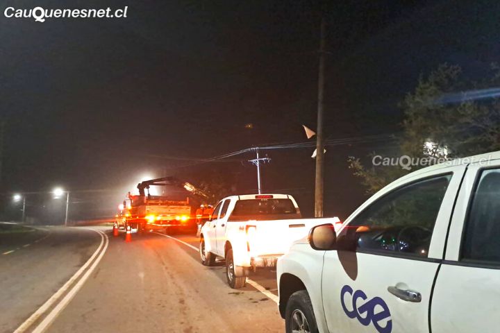 CGE activa plan de acción preventivo ante sistema frontal que afectará a la región del Maule