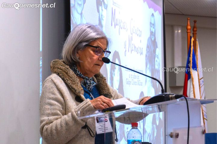 Seminario reconoció el rol femenino en la lucha por la justicia y reparación de las violaciones a los DD.HH.