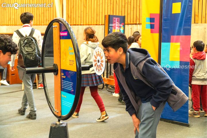 Ante los atentos ojos de niñas y niños cauqueninos se inauguró la muestra interactiva del MIM