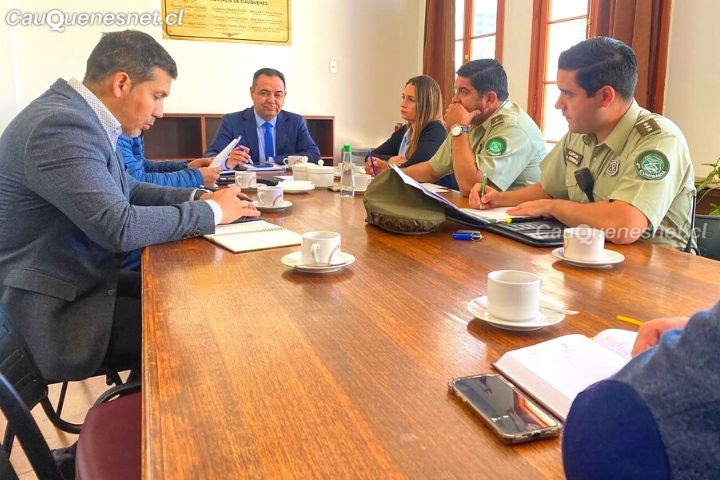 Delegado Merino llamó a denunciar los actos delictuales que ocurran en la Provincia de Cauquenes