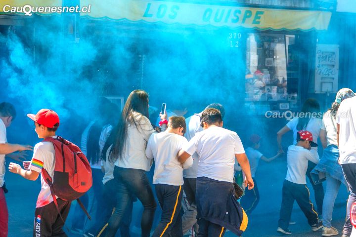 Cauquenes se llenó de colores celebrando la integración