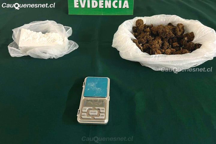 En Pelluhue detienen a mujer que vendía drogas