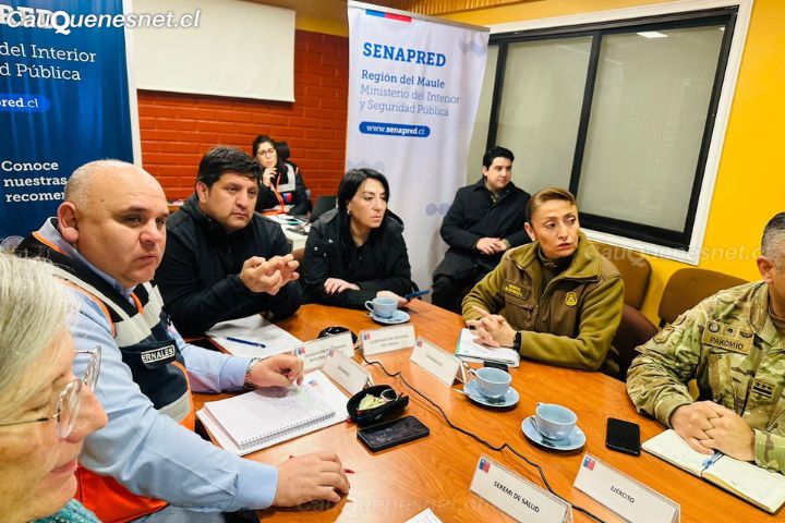 El Maule se mantiene en Alerta Amarilla regional por sistema frontal