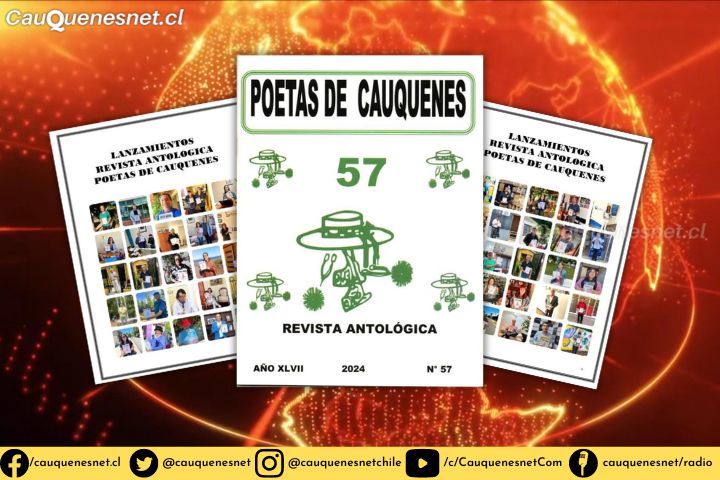 Ya está en circulación la edición 57 de la Revista Antológica Poetas de Cauquenes
