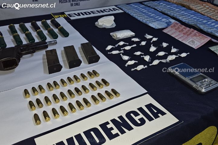 En Pelluhue formalizan a tres sujetos por venta y distribución de drogas