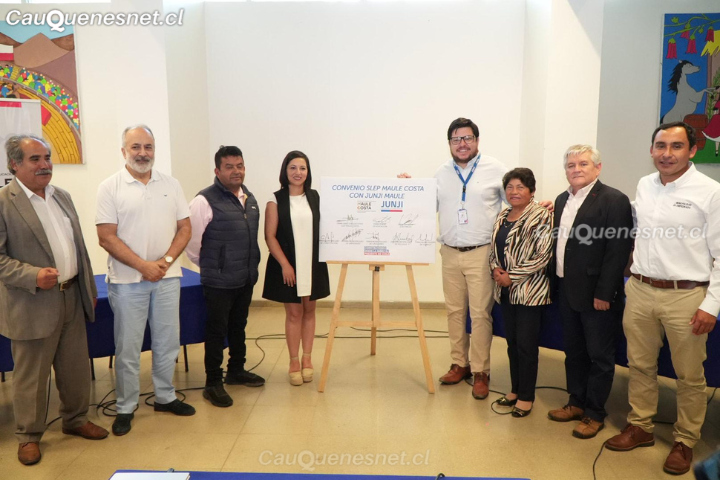 JUNJI y SLEP Maule Costa firman convenio ante inminente traspaso educativo de jardines VTF
