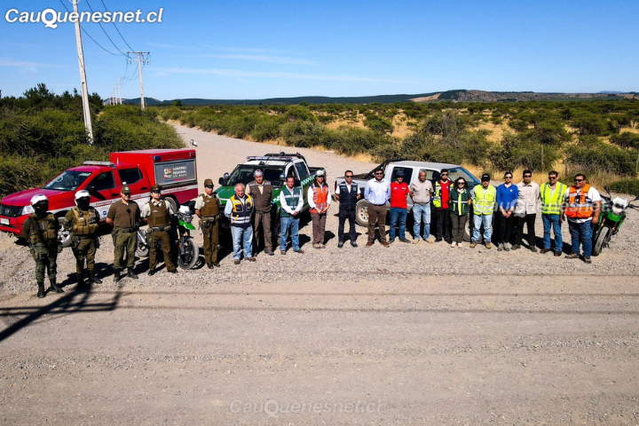 Lanzan Ruta de Patrullajes para prevenir incendios forestales en Cauquenes