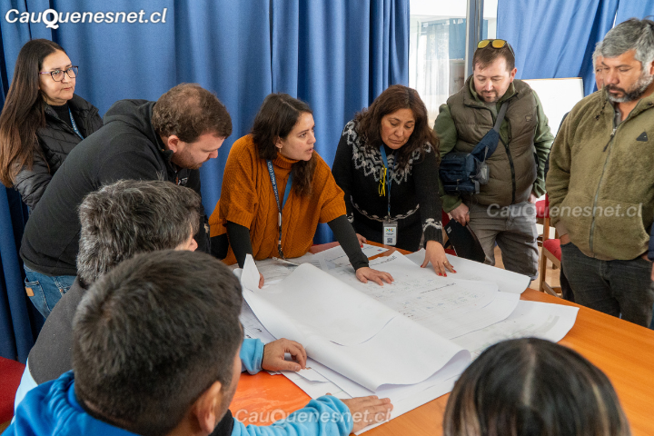 Diversas empresas participan de visita técnica por licitación proyecto de conservación ex Daem Cauquenes