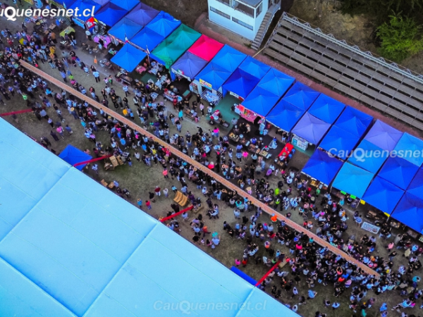 Chanco marcó un hito en su Feria Nacional del Queso con pizza gigante de 50&nbsp;metros