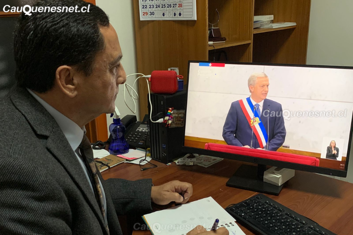 Delegado presidencial de Cauquenes valoró positivamente la primera Cuenta Pública de Kast