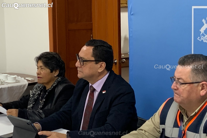 Cauquenes refuerza la coordinación ante nuevo sistema frontal que se avecina
