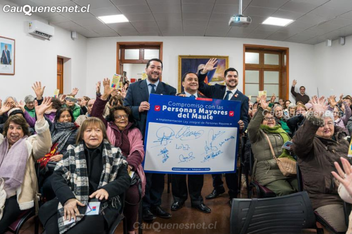 Provincia de Cauquenes: SENAMA Maule expone los principales lineamientos de la Ley Integral de Personas Mayores